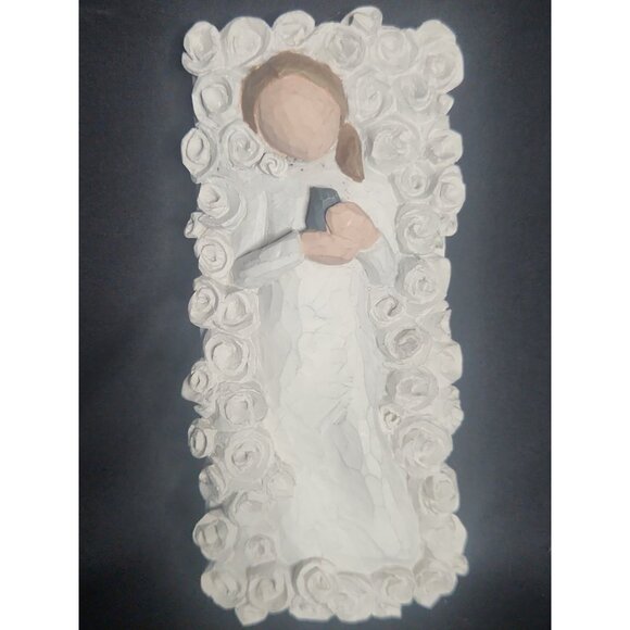 Vintage 2001 Willow Tree Demdaco by Susan Lordi "Healing" Wall Plaque - Picture 2 of 7